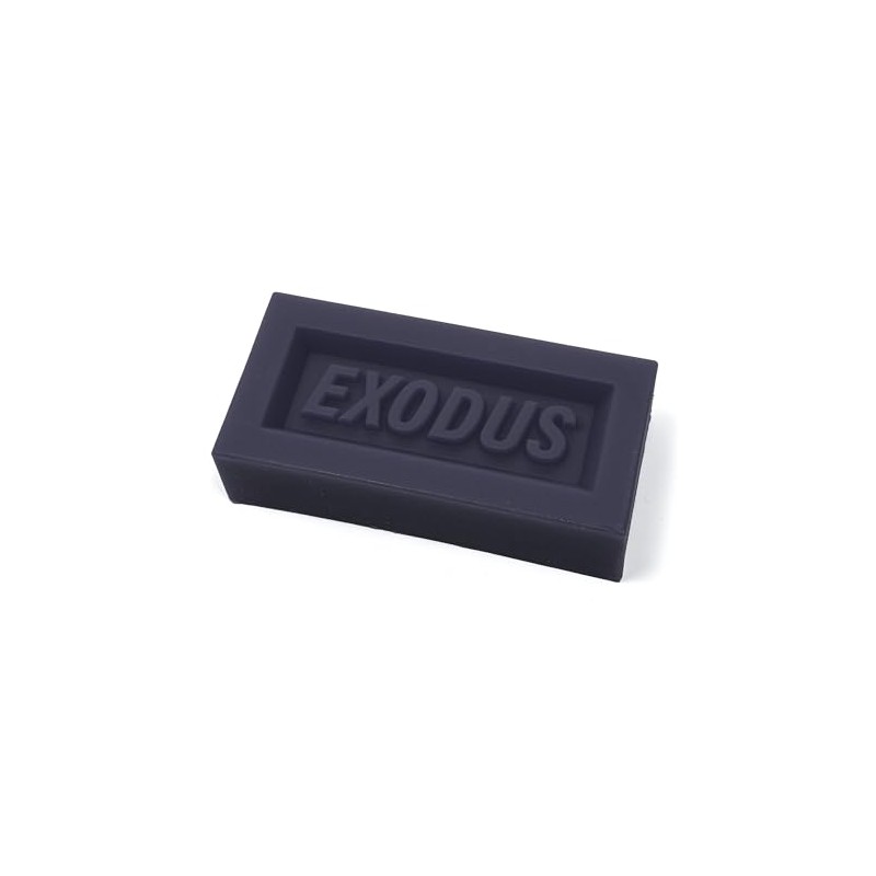 Exodus Brick Block Skateboard Wax (Black)