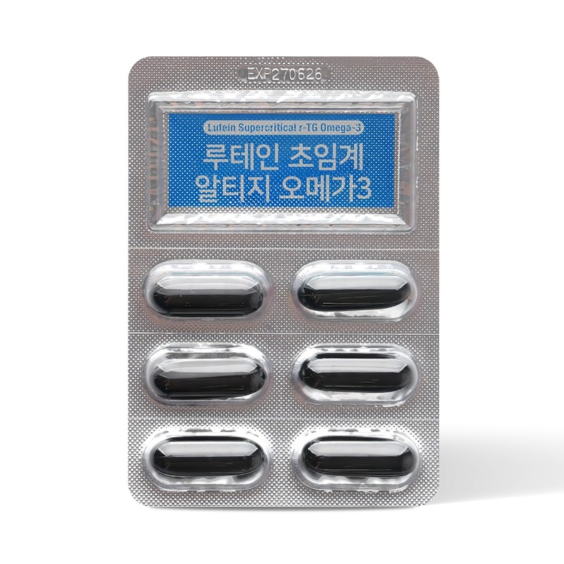 Chong Kun Dang Eye Lutein Supercritical Altige Omega 3 Vitamin