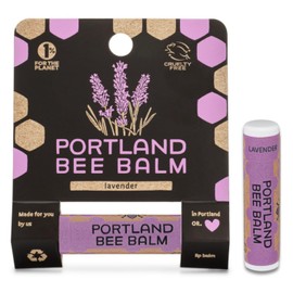 Portland Bee Balm Bálsamo Labial Natural Hecho A Mano A Base De Cera De Abejas, Lavanda, 1 Unidad                                                     
