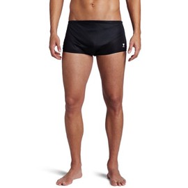 TYR Sport Team Trainer Men's Nylon Swimming Costume 8 Inches, black, 30