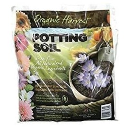 TDST Organic Harvest Potting Mix Soil for Vegetables, Herbs and Flowers, 4 Quart (Packaging May Vary) (4 Bags) Large Indoor Outdoor Plants with Bonus TDST Pip Starter Kit