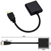 Alextry HDMI to VGA Adapter Converter Male to Famale 1080P