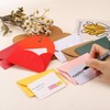 sourcing map Mini Envelopes, 25 Pack Greeting Card Envelopes with