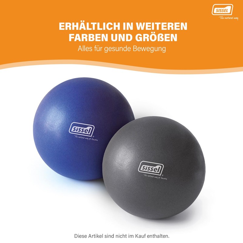 Sissel Balón de Ejercicio Ball, grau, FR (Taille Fabricant :