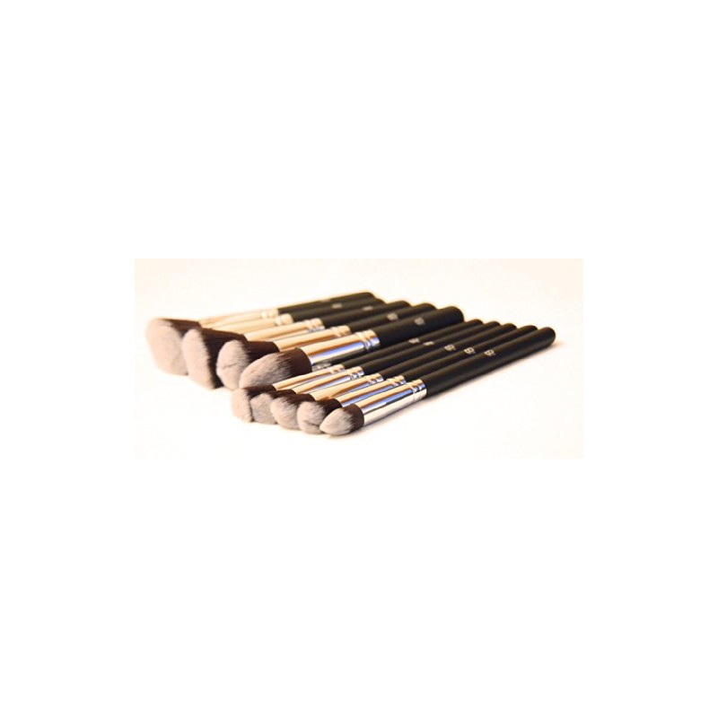 IB Essential 10pc Piece Luxury Black With Chrome Copper Silver