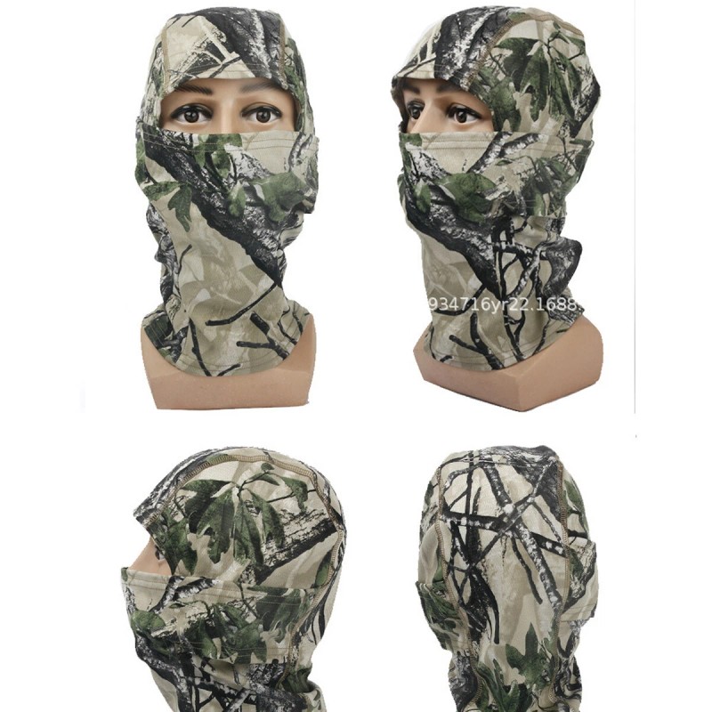 Unbranded Balaclava Tactical Camo Full Face Mask for Motorcycle Riding