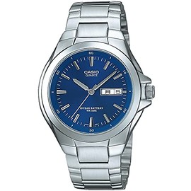 Casio Watch Casio Collection 【Domestic Regular Product】Analog Metal, blue, 1 piece