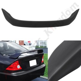 APK Car Trunk Wing Spoiler For 2001-05 Honda Civic 1.3L 1.7L w Brake Light Black ABS