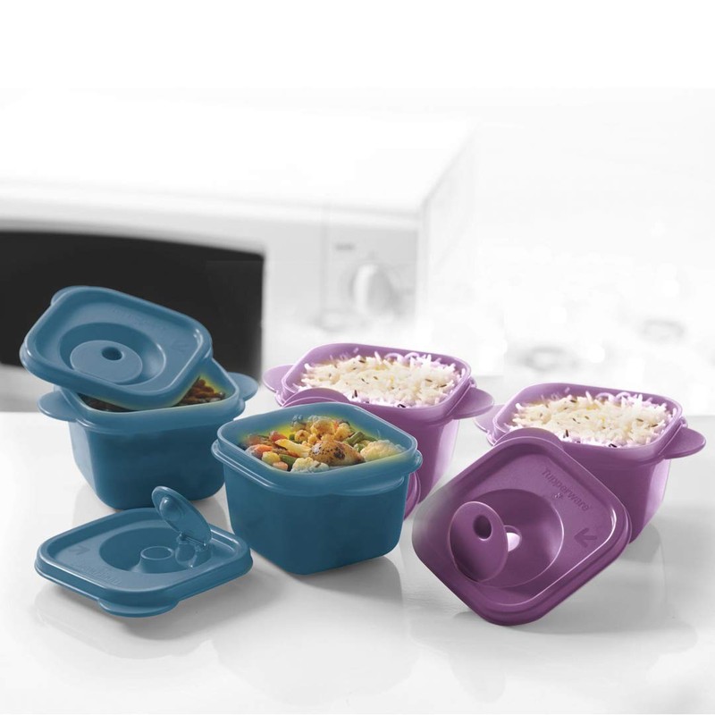 Tupperware Crystalwave Container 275ml 4pc