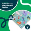 Totely Party Animals Table Cover Pack of 1-180cm Recyclable Paper