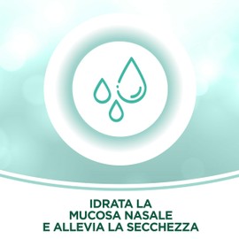Rinazina Aquamarina Plus, Soluzione Ipertonica di Acqua di mare con Algomer complex. Dona sollievo dalla congestione nasale e pulisce le cavità nasali, 125 ml