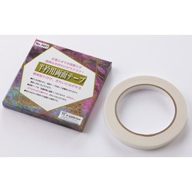 Sarasa Azuma 3401 Double-Sided Tape, Easy to Put On Half Collar, White Clear, white clear