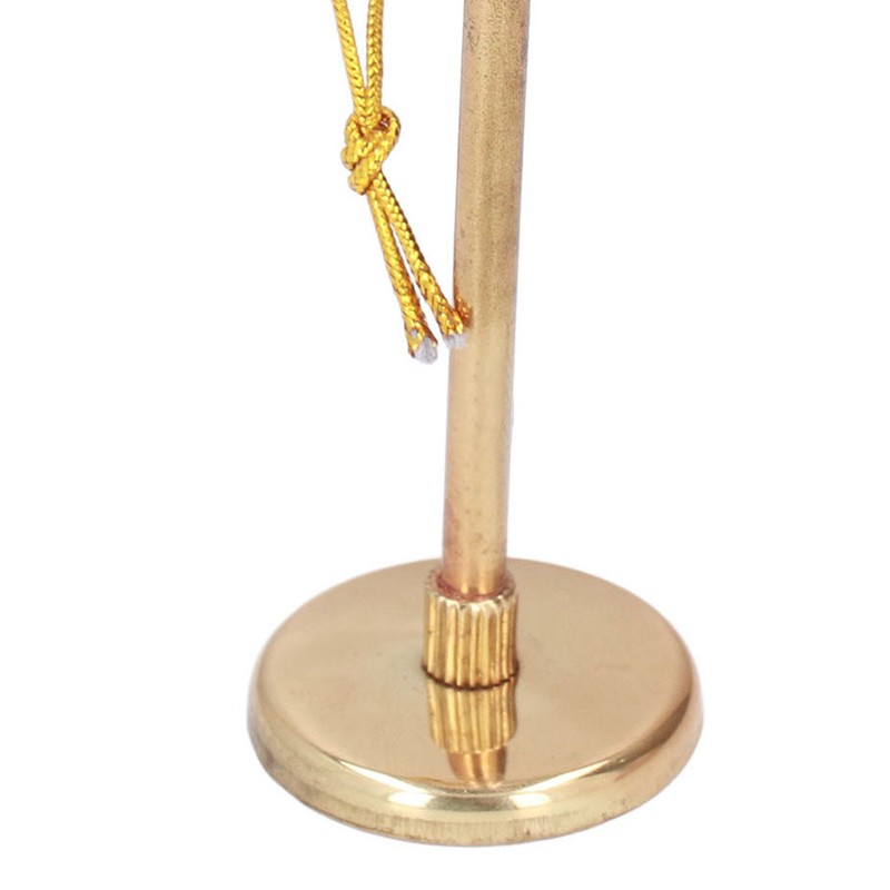 Adjustable Miniature Microphone Replica Model Mini Musical Instrument Decoration for
