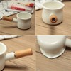YumCute Home Enamel Milk Pan, Mini Butter Warmer 4 Inch
