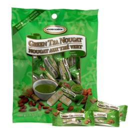 Golden BonBon Green Tea Nougat; ( soft) 3.53 oz- Pack of 2