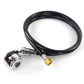 Beauty Headquarters Salon Shampoo Unit Bowl Hair Sink Replacement Part Chrome Sprayer Hose SA-17C