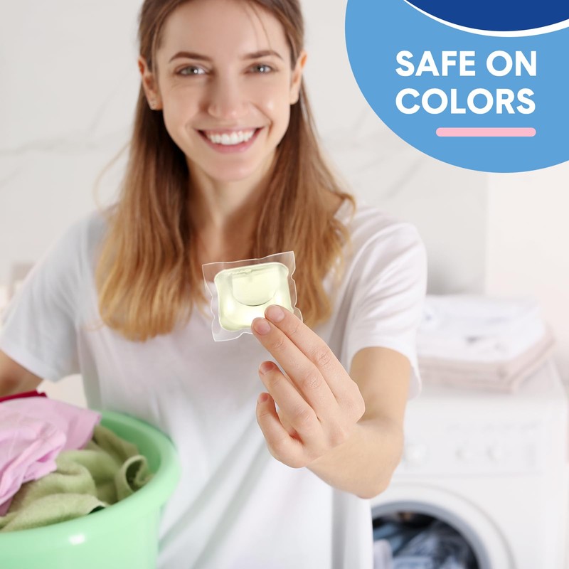 Heigble 150 Count Liquid Laundry Detergent Soap Pods Bulk, Anti