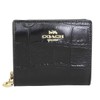 Coach C2862 CH594 Women's Bifold Wallet Wallet Compact Leather Wallet