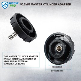 SMOTIVEPRO 50.7mm Master Cylinder Bleeder Adapter Compatible with Most Imported and Some Domestic Vehicles