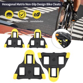 Tbest Tacos De Bicicleta Shimano,Shimano Cleats Cover 1 par SPD SL Bike Cleats Cover Set Cubierta de Goma para SPD SL Cleats Bicicleta de Carretera Ciclismo Pedal Cleat