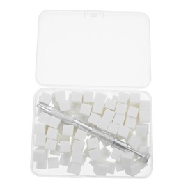 Beavorty Nail Art Kit 101pc Sponging Tool Set Metal Grabber Pen for Accurate Nail Art