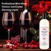Wine Glass Cleaner and Crystal Cleaning Liquid, Effectively Removers Odors,