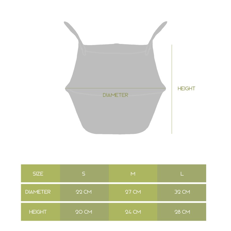 Foldable Storage Baskets Laundry Straw Patchwork Home Seagrass Belly Garden