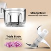 Rico Mini Electric Garlic Chopper | 250ML Wireless Veggie Grinder