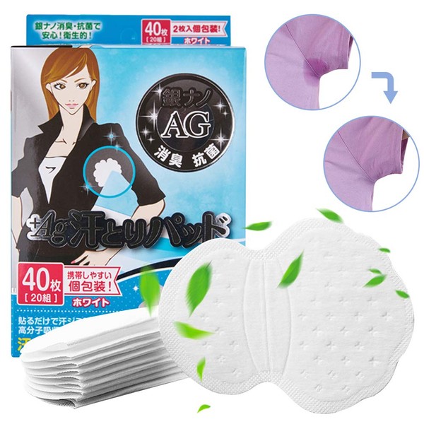 Tyuodna Underarm Sweat Pads, Disposable Underarm Dress Shields Fight Hyperhidrosis