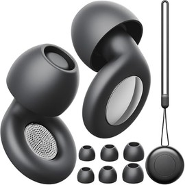 LUHI Tapones Auditivos para Dormir,Tapones Oidos Ruido Dormir, Tapones Oídos de Silicona,Aislamiento acústico de circuito cerrado y reducción de ruido. Reduce el ruido hasta 35 decibelios