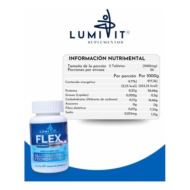 Lumivit Flex Pzs Vita Sabor Glucosamina