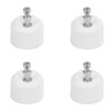 4PCS GU10 to MR16 Lamp Base,Durable ABS GU10 to MR16