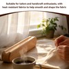 Professional Beech Wood Tailors Clapper, 9.4in Multifunction Sewing Tool, Pressing