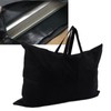 Portfolio Bag Black 38x26in Large Capacity Thick Canvas Light Weight