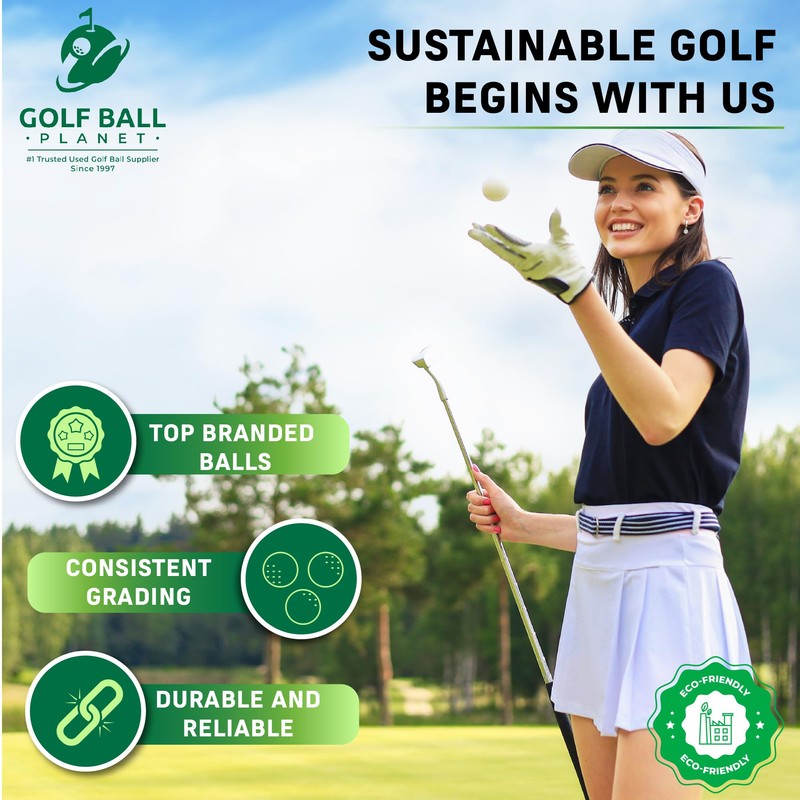 Golf Ball Planet Pro V1 2021 Mint/5A Used Golf Balls