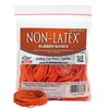 Alliance Rubber 37338#33 Non-Latex Rubber Bands, 1/4 lb Poly Bag