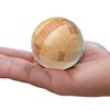 Handmade Wooden Puzzle Magic Ball Brain Teasers Toy Intelligence Game