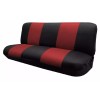 YS Mesh Black/Red FULL SIZE BENCH Seat Cover Fit Most