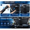 Premium Car Windshield Sun Shade Umbrella for Parked Cars –