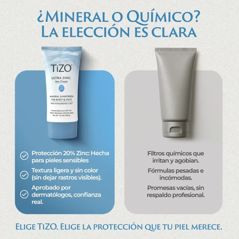Tizo | Ultra Zinc Protector Solar Mineral | Spf 40