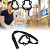 1Pair Children Gymnastic Rings with Adjustable Straps Kids Exercise Pull