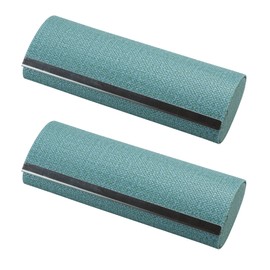 LifeArt 2 Pack Eyeglass Case Hard Shell, Portable Sunglass Case, Fashionable Eyeglass Case for Men and Women, Lightweight, La_ytcgt_2 Blue, One Size