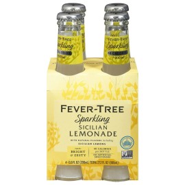 Fever Tree Sparkling Sicilian Lemonade 27.2 oz (Pack of 6)