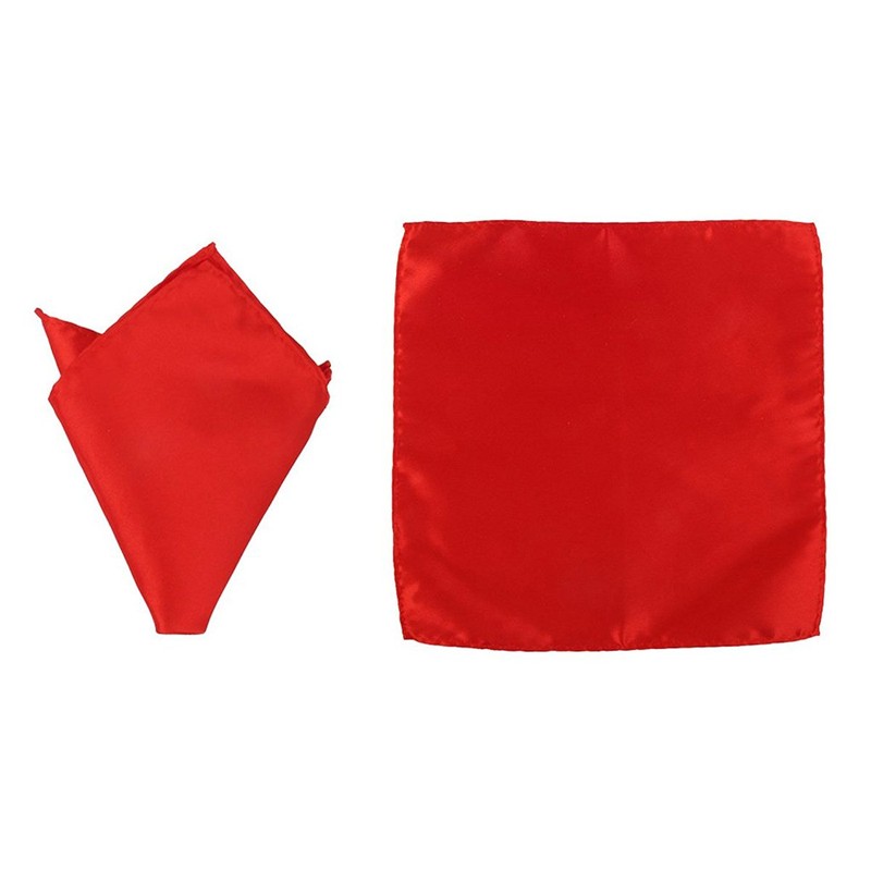 LUOEM Set of 3 Men's Satin Bow Tie Cummerbund Handkerchief