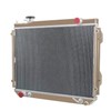 ALLOYWORKS Toyota Tacoma Radiator, All Aluminum Radiator For 1995-2004 Toyota