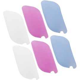 Fundas Antipolvo de Silicona 6 Piezas para Cepillos de Dientes Portátiles, Orificio de Ventilación, para Viaje y Hogar, Tapa Protectora Compacta para Cepillo Dental