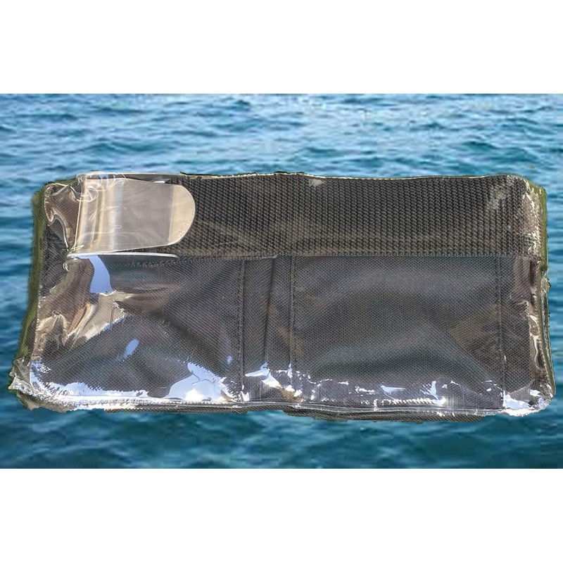 AKM-Scuba Diving Pocket weight Belt Black (4 pocket small)