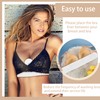 QIUMING® Underbust Sweat-Absorbing Pads 3-Layer Reusable Cotton Bra Inserts Sweat