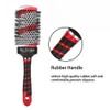 Unisex Ceramic Aluminum Comb Rolling Comb Cylinder Comb Hairstyling Tool