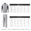 TBMPOY Men's Jersey Top and Bottom Sportswear Set, Sweatshirt, Running
